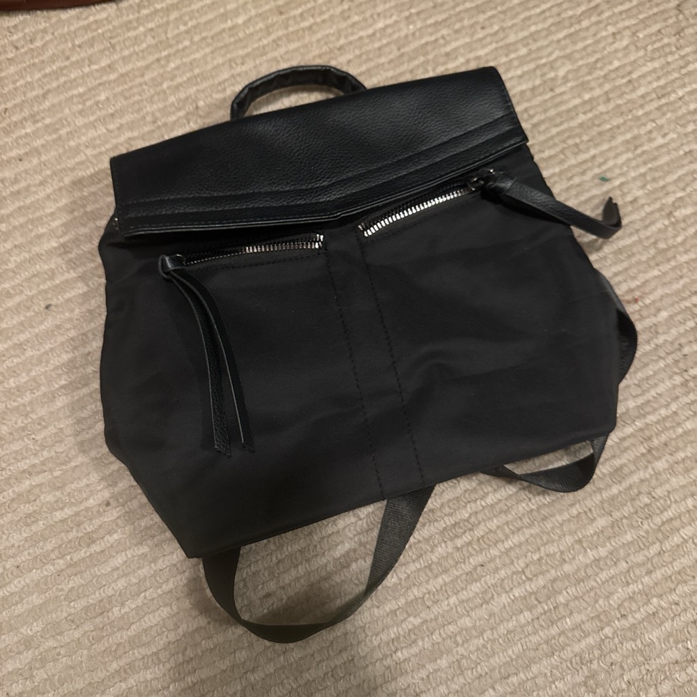 Botkier Black Minimalist Backpack